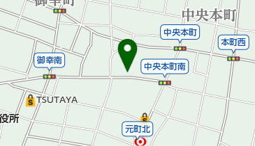 松山ふとん店の地図画像