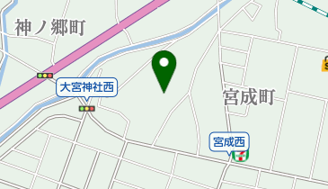 大宮神社の地図画像
