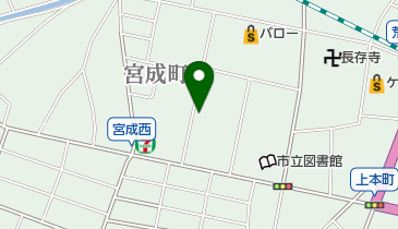 ひらの接骨院の地図画像