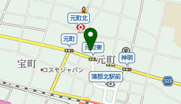 SHAPESの地図画像