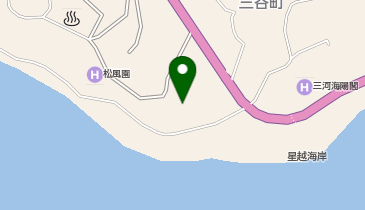 大阪銀翠蒲郡保養所の地図画像