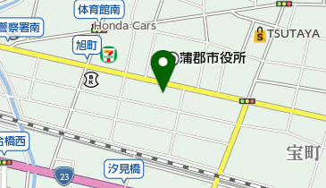 雀荘カワイの地図画像