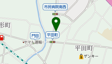 ふれあい薬局蒲郡店の地図画像