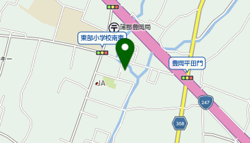 蒲郡市役所 各種施設 東部公民館の地図画像