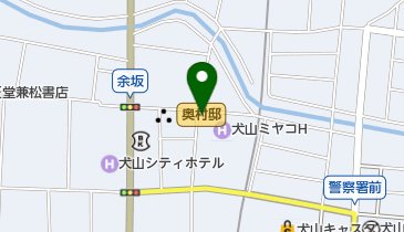 愛電館かわむらの地図画像