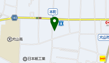 椙山書店の地図画像