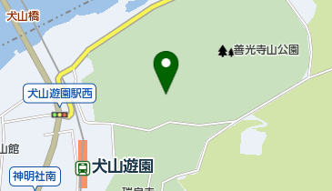 善光寺の地図画像
