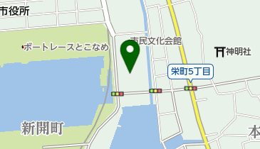 中央公民館の地図画像