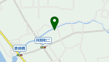 西阿野公民館の地図画像