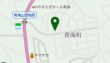 桑山楽器店の地図画像