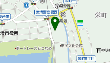 常滑国際交流協会の地図画像