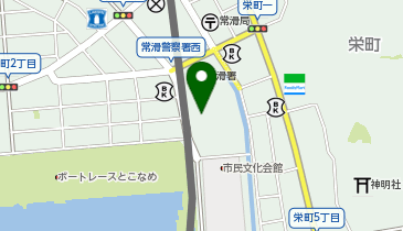 常滑商工会議所の地図画像