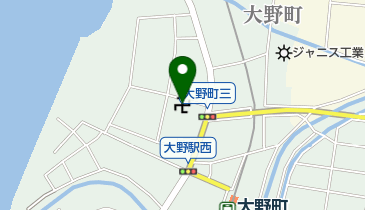 宝蔵寺の地図画像