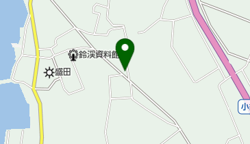 なかむら理容店の地図画像