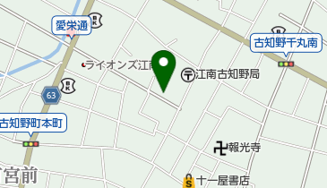 江南フラワーの地図画像