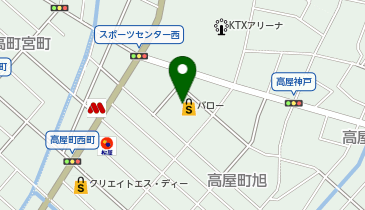 ホームセンターバロー江南店の地図画像