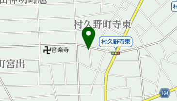 津田電器の地図画像