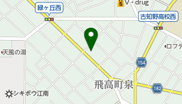 柏屋の地図画像