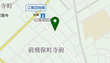 螢雪ゼミナール 江南北校の地図画像