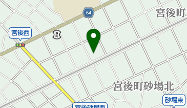 中島料理教室の地図画像