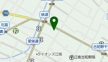 オゼキ制服の地図画像