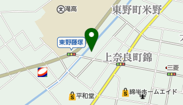 アップル 上奈良店の地図画像