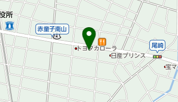 尾北民主商工会の地図画像