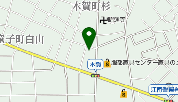 名古屋トヨペット株式会社江南店の地図画像