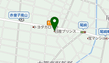 日産プリンス名古屋販売株式会社新車拠点 江南東店の地図画像