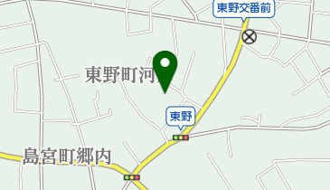 真成寺の地図画像