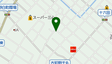 古田防災の地図画像