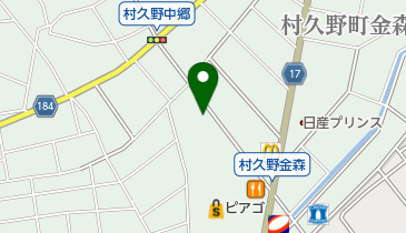 有限会社広瀬組の地図画像