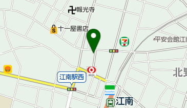 坪内鍼灸院の地図画像