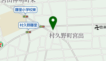 美容室モデルノエレナの地図画像