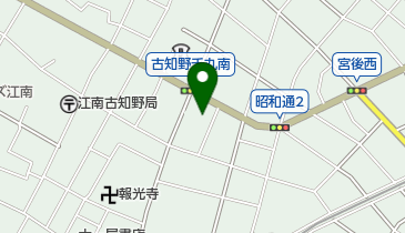 有限会社大池地所の地図画像