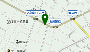 江南補聴器センターの地図画像