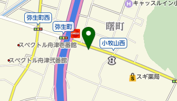 スポーツマッサージ五体治療院の地図画像