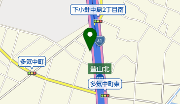 甚五郎小牧店の地図画像