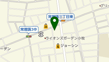 和興印刷所の地図画像