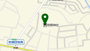 岩崎会館の地図画像