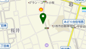 桜井会館の地図画像