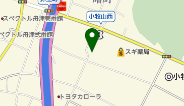 堀の内会館の地図画像