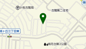 石子あみもの教室の地図画像