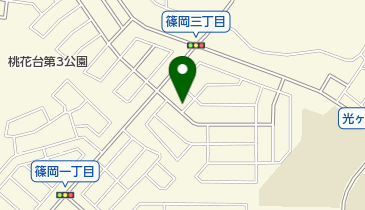 山川書道教室の地図画像