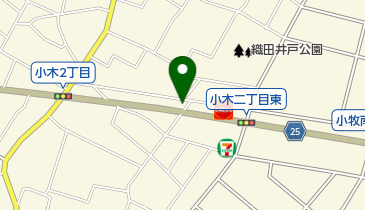 小牧製額の地図画像