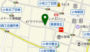 美顔専科ダリヤの地図画像