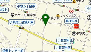 牧野屋の地図画像