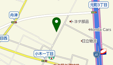 イージェイ株式会社中部事業所の地図画像