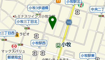 小牧小売酒販組合の地図画像
