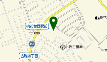 コスモサイクルの地図画像